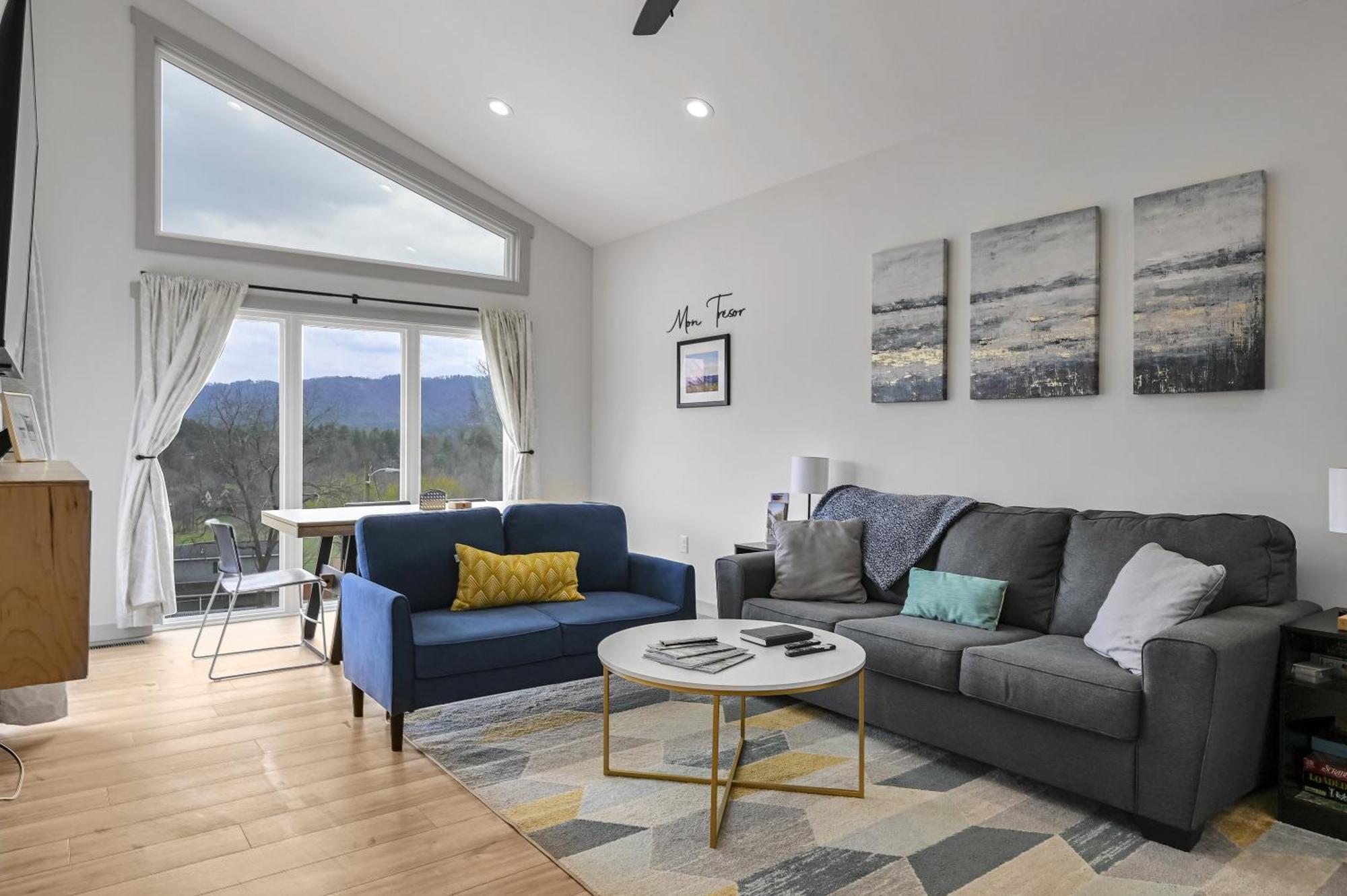 Mon Tresor, Modern Mountain Views With Deck Villa Weaverville Eksteriør bilde